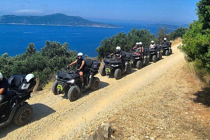 2-Hour Dubrovnik Countryside ATV/Quad Safari with Pickup included - Zaton’s Modrič Kamen: the quad-only cliff viewpoint