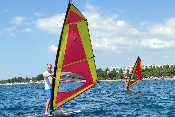 2-Hour Windsurfing Experience in Poreč - The shore session: equipment parts, carrying gear, and wind direction