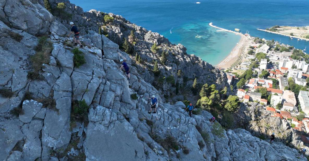 3-Hour Via-Ferrata Adventure in Fortica Fortress - Gear Up at Rock Climbing Omiš: Harness, Helmet, and the Via-Ferrata Set