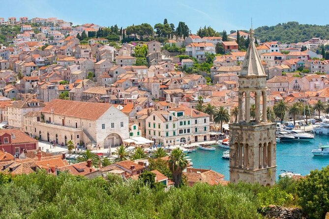 4 Islands Tour from Split to Zlatni Rat, Hvar & Pakleni Islands - Pakleni Islands: swims, snorkeling, and the Carpe Diem style beach feel