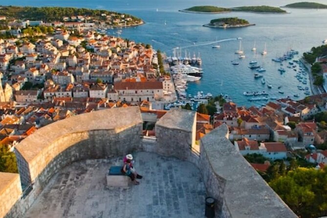 6 Island Hopping & Blue Mysteries: Shared Tour from Split - Stiniva Bay: A Boat-Only Access Swim Moment