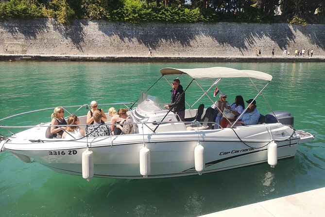 Adrenaline Adventure on Speedboat with 3 stops and Snorkeling - Stop 3, Preko and Ugljan Island: Beach Time, Coffee Views, and Galevac