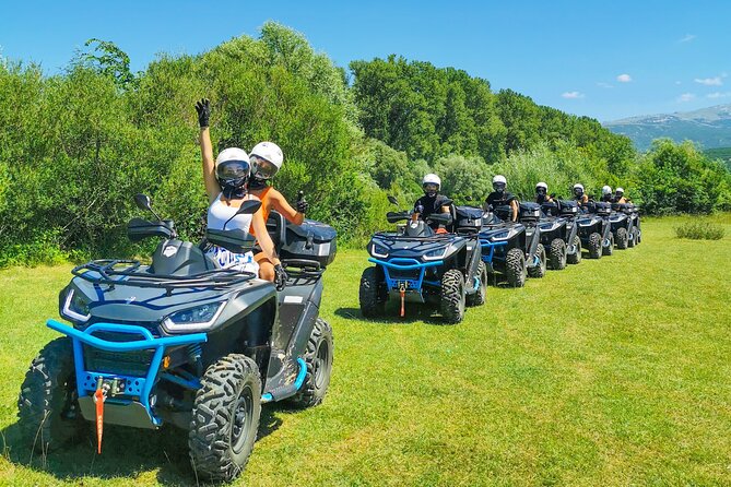 ATV Quad Safari Tour with Picnic & Swimming from Split - ATV setup, safety talk, and what your body should expect