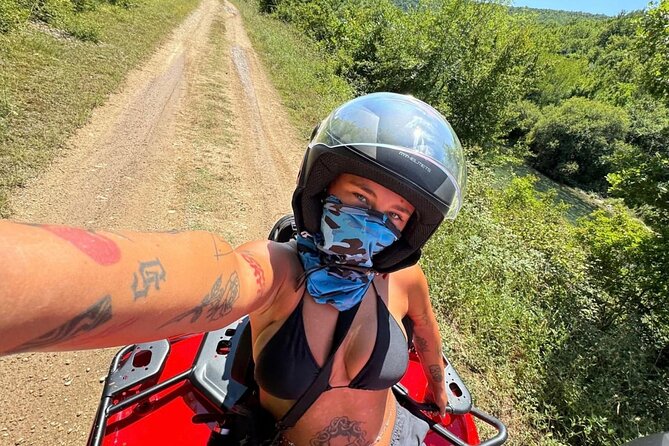 ATV Quad Tour from Split with Swimming and Waterfalls - ATV safety, helmets, and a guide who won’t rush you