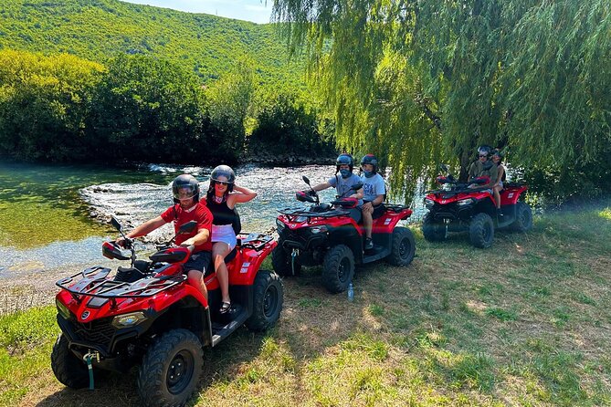 ATV Quad Tour from Split with Swimming and Waterfalls - The ride back to Split, plus the BBQ meal stop many people love