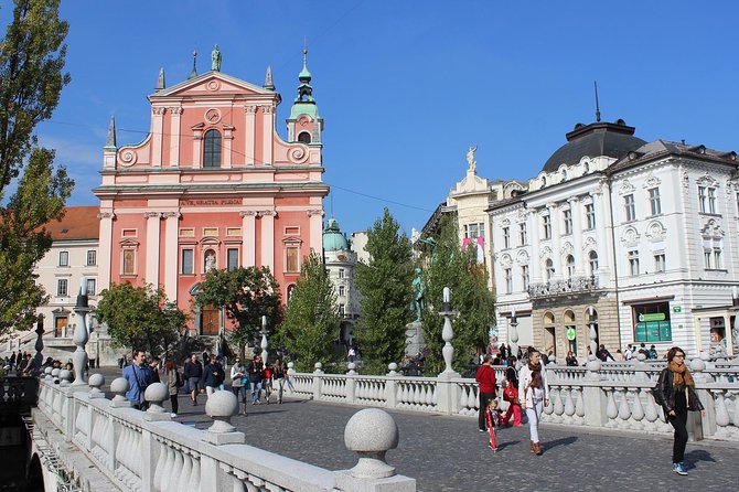 Best of Slovenia: Bled, Postojna, Ljubljana Day Tour from Zagreb - Ljubljana Old Town with Plečnik’s river-side plan