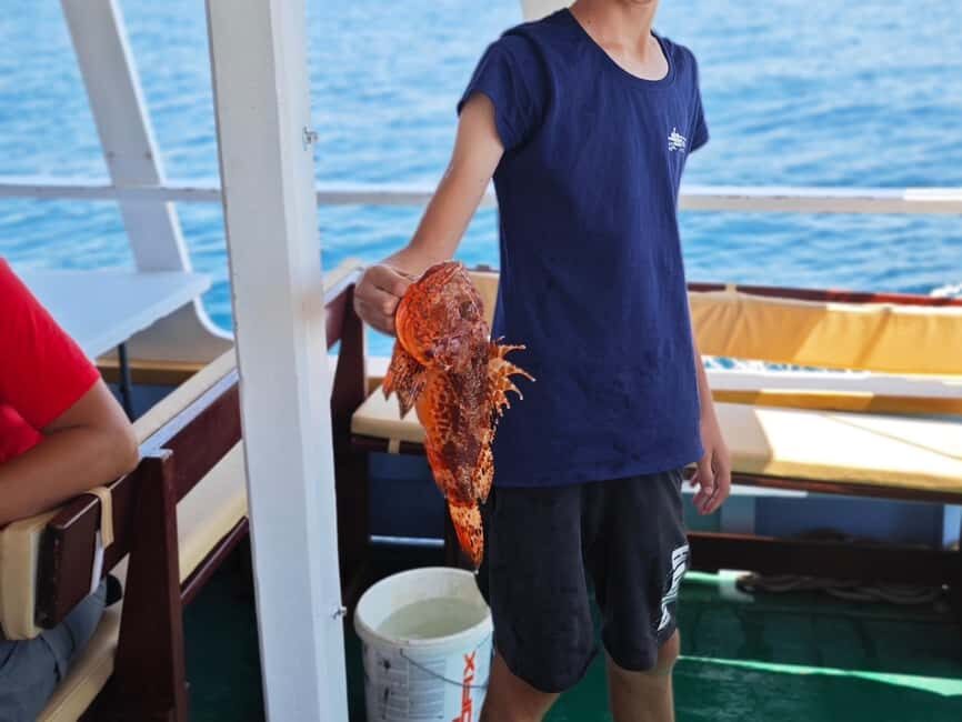 Biograd: Authentic Family friendly Fishing tour in Croatia. - The longline lesson: hands-on prep that kids love