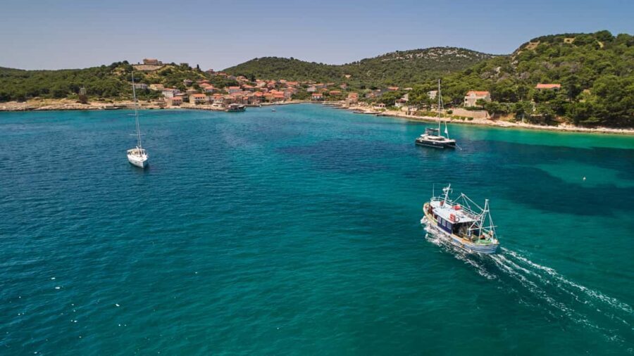 Biograd: Authentic Family friendly Fishing tour in Croatia. - Swimming on Vrgada: plan for beach gear