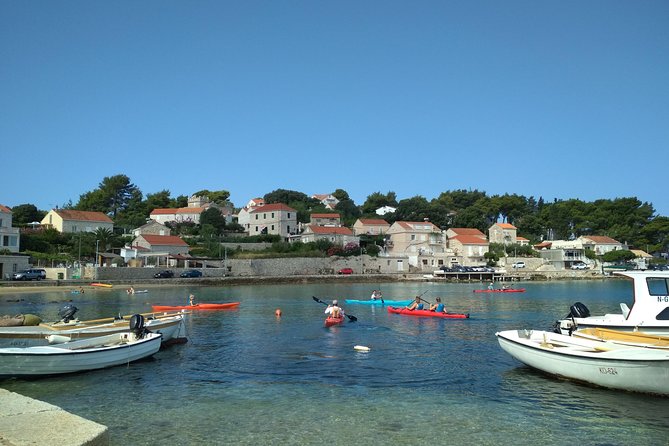 Bits of History - Half day kayak Tour with Wine delight - Kayaking the Croatian coastline off Lumbarda