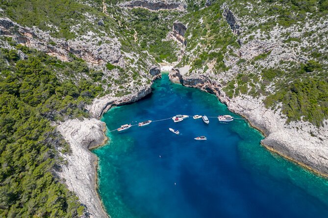 Blue Cave and Hvar 5 Islands speedboat tour | from Split&Trogir - Budikovac Island and Blue Lagoon-Style Swimming Time