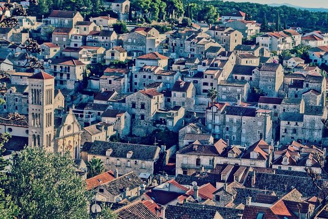 Blue Cave and Hvar island - five island tour from Split - Stop 3: Budikovac island for lagoons and white sand views