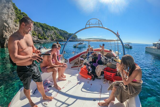 Blue Cave, Green Cave & Lopud Beach small group Speed boat Tour - The Old Town Sea Views: Starting With the Coast, Not Just the Caves