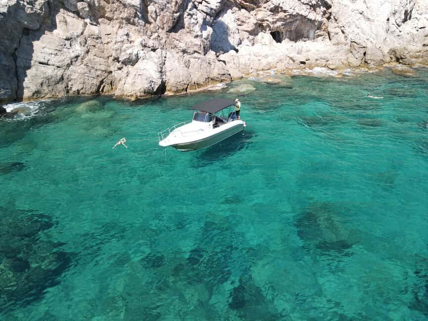 Blue Cave-Green caves-Lopud Sandy beach - tour with drink - Drinks, Local Vibe, and Why the Guide Matters