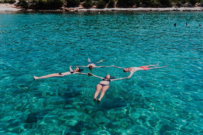 Blue cave, Mama Mia and Hvar, 5 island speedboat tour from Trogir - Stop 4: Stiniva Cove for that sea-only access feeling