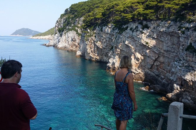 BLUE CAVE private speedboat tour with drinks - Stop 3: Lopud’s Šunj Beach for sand time, swim time, and easy cooling down