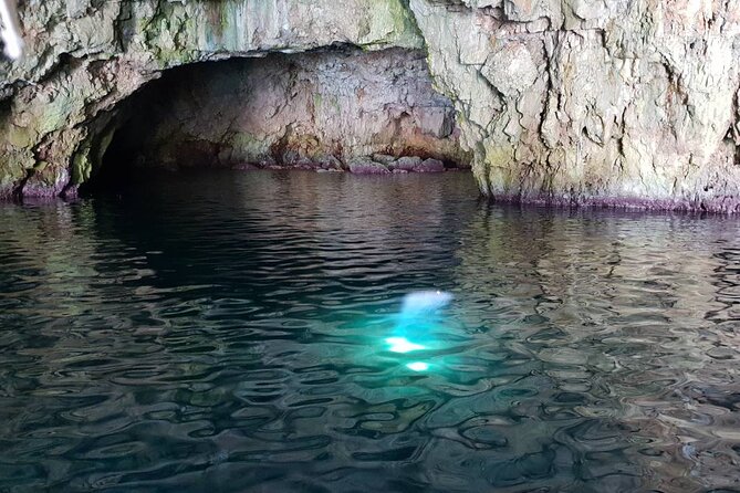 Blue Cave & Vis Island speedboat tour from Hvar - Green Cave near Ravnik: short, optional, and weather-dependent