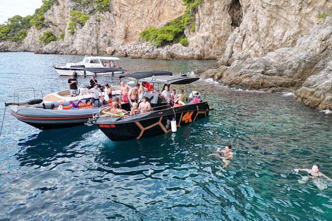 Blue & Green Cave Tour with Elaphite Island Stop from Dubrovnik - What’s Included for $83: Drinks and Snorkeling Gear