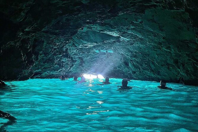 Blue & Green Cave,Sunj beach Small Group Tour with Speedboat - A Speedboat Day to Koločep Caves and Sunj Beach