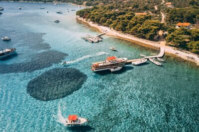 Blue Lagoon & Šolta Island from Trogir LUNCH & DRINKS INCLUDED - The sail out and onboard setup: what 8 hours means in practice