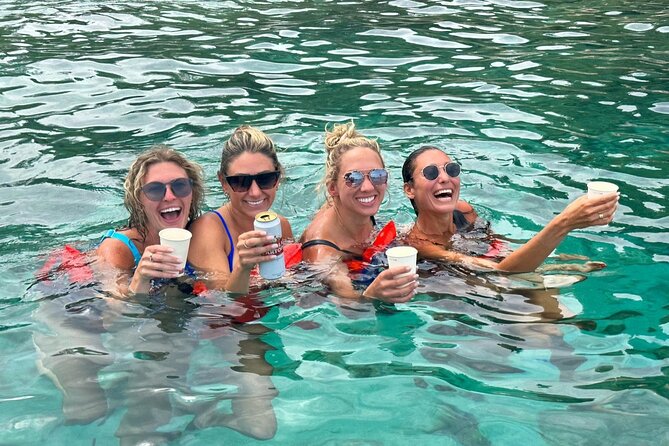 Blue Lagoon Tour from Split with Bottled Water and Wine Included - Čiovo Island beach time: pine shade, cove swimming, and low-pressure hanging out