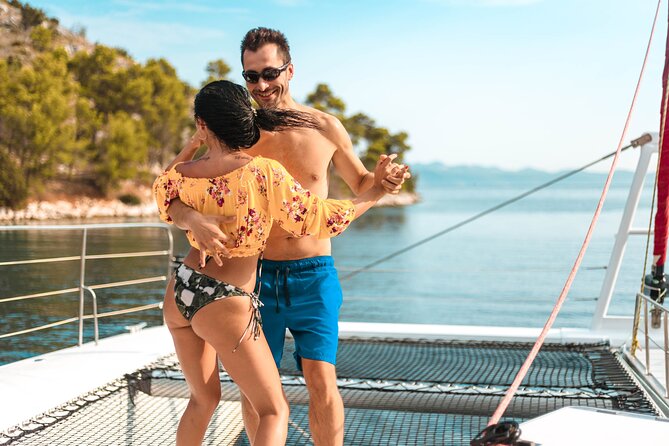 Blue Lagoon, Trogir & Čiovo catamaran tour with Food and Drinks - How much time you really spend on the water