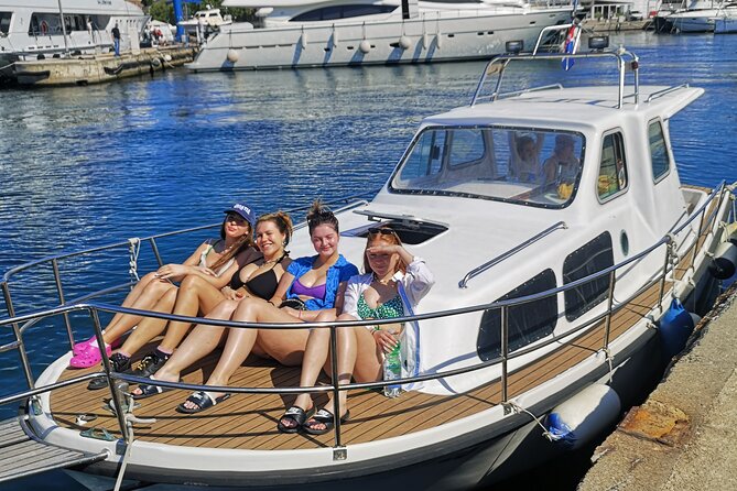 Boat Tour around Zadar Islands with snorkeling during half day excursion - Preko stop: coffee time and an island pace break