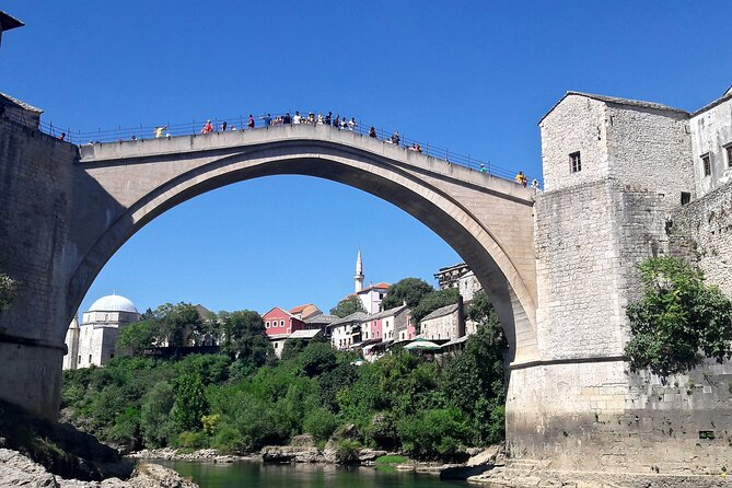 Bosnia,Mostar and Kravica waterfalls private tour - Stop 2: Mostar Old Bridge Area and the Turkish-House Streets