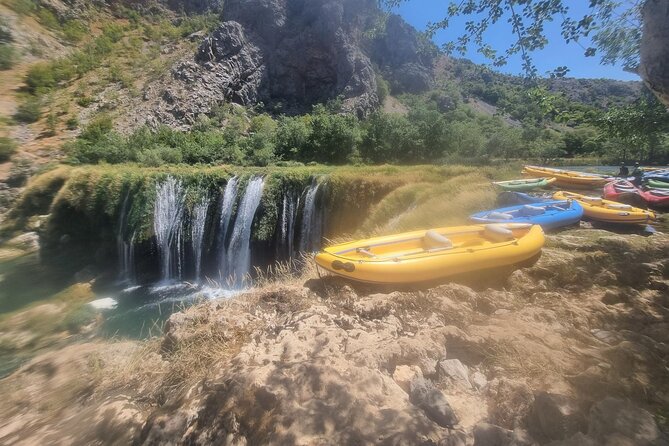 Canoe safari adventures at Zrmanja river day tour - English-speaking guide, mobile ticket, and small planning wins
