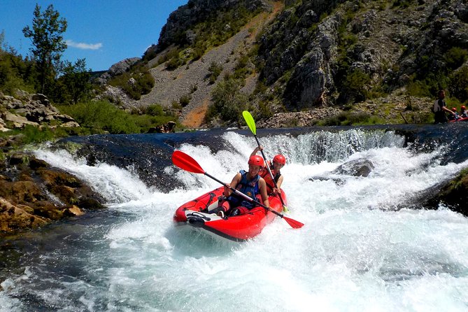 Canoe safari / rafting on river Zrmanja - The Best Part: Floating Zrmanja’s Canyon in a Real-Time Way