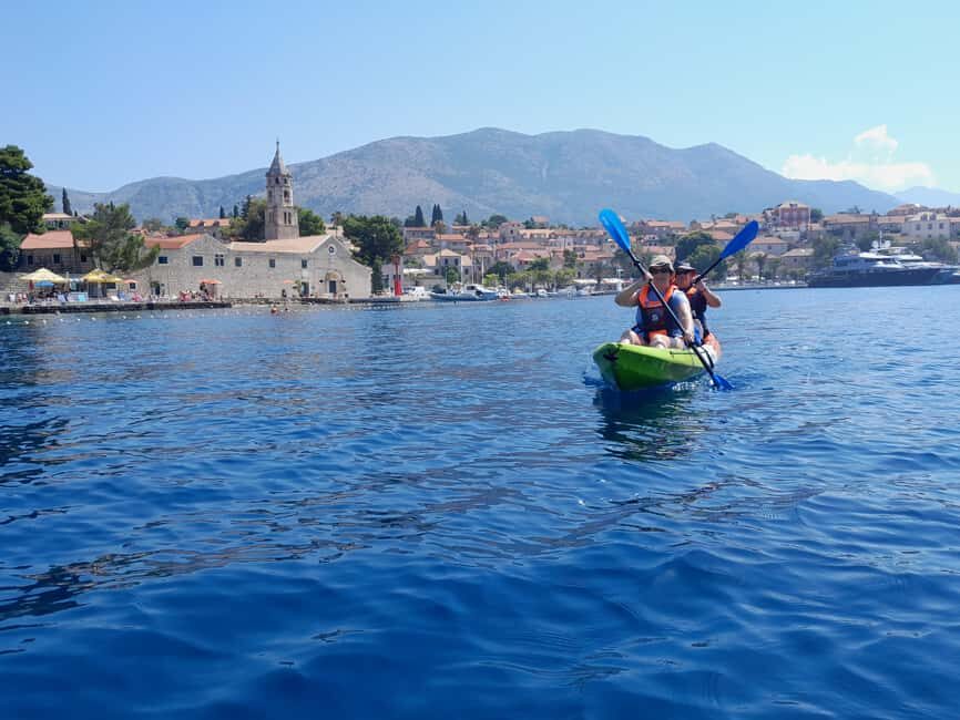 Cavtat: 'Pomalo' Sunset Guided Sea Kayaking Tour - Meeting at Beach Blato: Start Point, Setup, and First Impressions