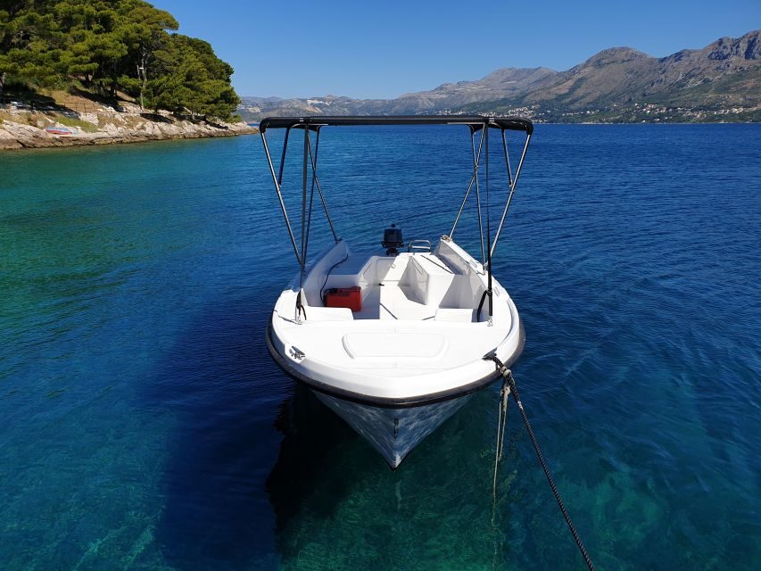 Cavtat: Self-Drive Boat Rental with 5 hp Engine (1–6 People) - Your VEZ boat: comfort and gear that actually matter