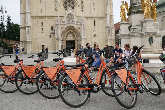 Classic Zagreb Bike Tour - Croatian National Theatre and Tomislav Square: language, power, and identity