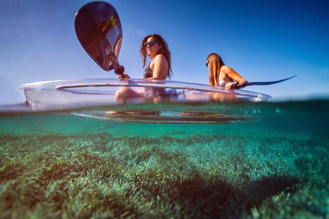 Clear Kayak Tour to Canyon, Island Cliffs & small Cave - How hard is the paddling? A reality check for your morning