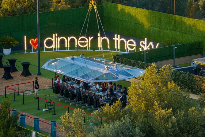 Dinner in the Sky Dubrovnik - Dine 50m above ground - How the Dubrovnik Sky Dinner really feels at 50 meters
