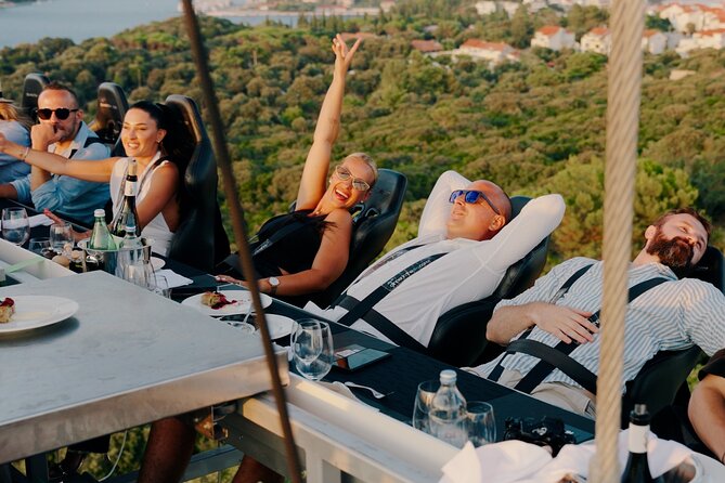 Dinner in the Sky Dubrovnik - Dine 50m above ground - Views are the headline, so manage your seat and expectations