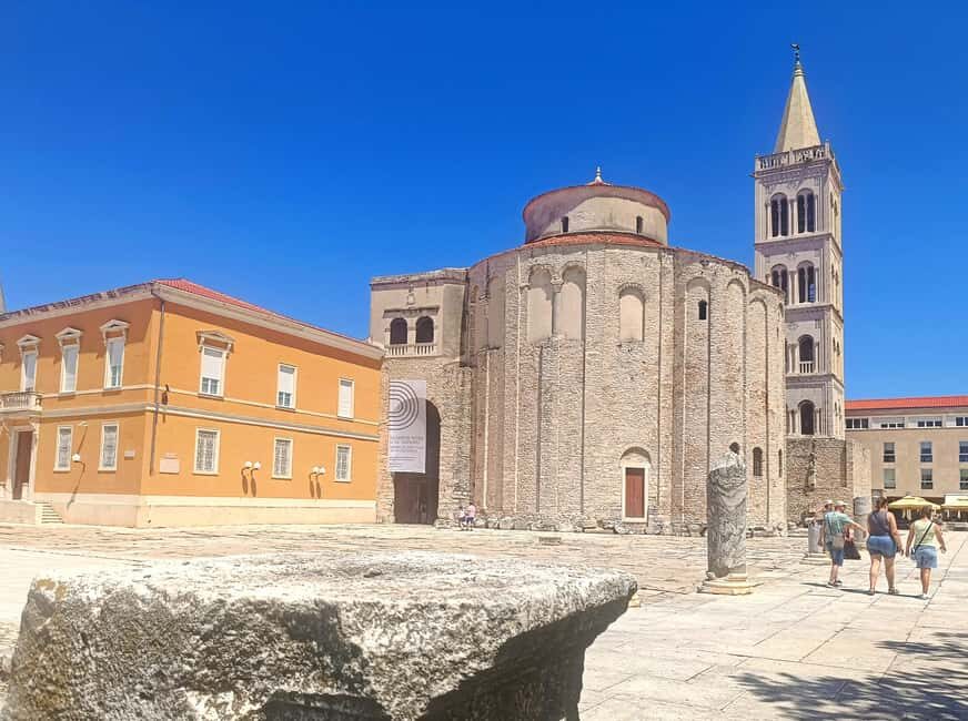 Discover Zadar privately: Individual guided tour in German - Waterfront promenade, sea organ, and the sunset viewpoint
