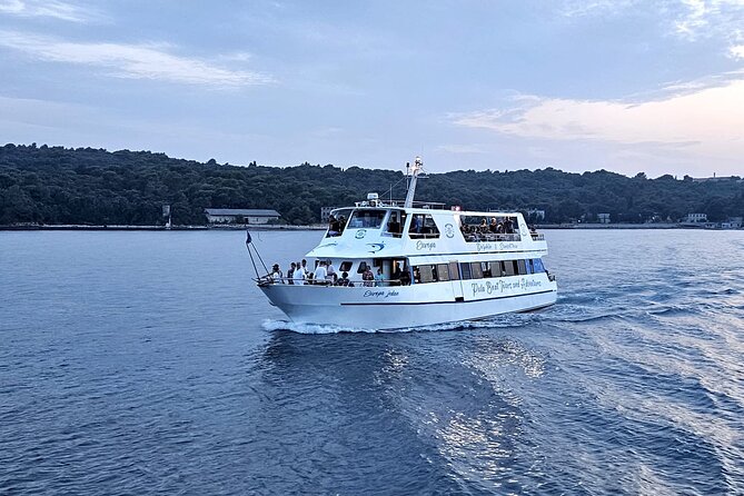 Dolphin Watching & Sunset Boat Tour With Dinner and Drinks - Brijuni Island Viewing From the Boat: Vanga, Mali Brijun, Veliki Brijun