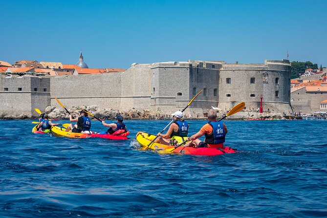 Dubrovnik: 3h Morning or 2h Afternoon Kayaking & Snorkeling - Passing Lazareti Quarantine and Banje Beach from the right angle