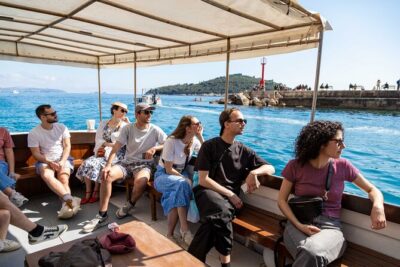 Dubrovnik 45-Minute Boat Tour Around Old Town Walls - Fort Lovrijenac from sea level: why the fortress looks so dramatic