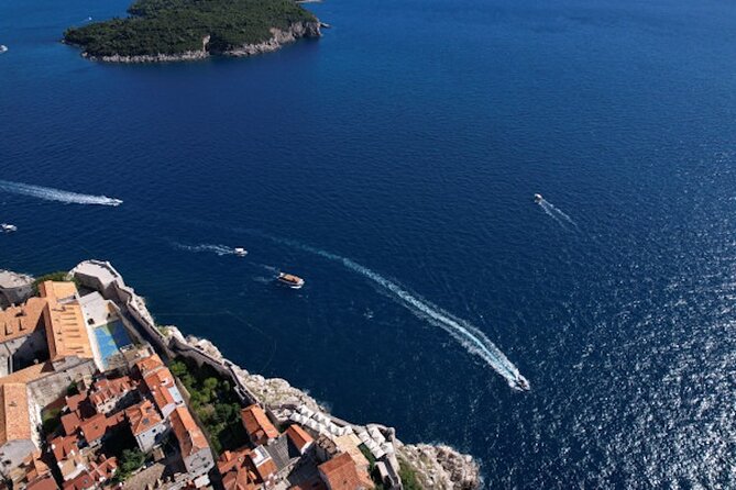 Dubrovnik 45 minute Panoramic Cruise - Lokrum Island: sea-life views, caves, and a big character moment