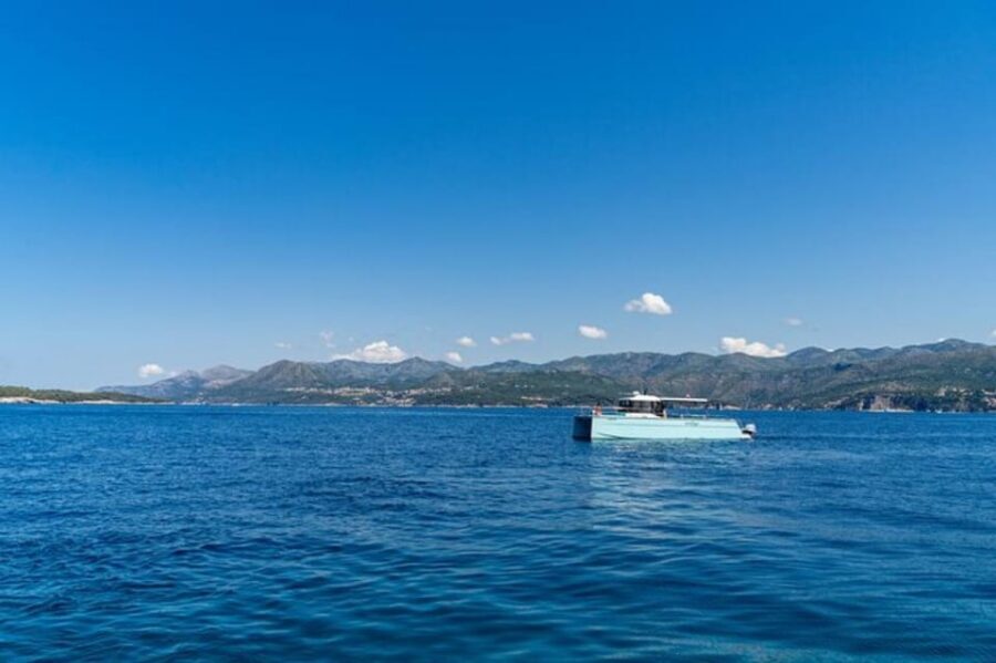 Dubrovnik: Blue Cave Catamaran Tour with Drinks and Snorkel - Getting on board: where to check in and what the day runs like