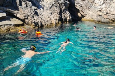 Dubrovnik Blue Cave, Green Caves, Sandy Beach, Old Town Panorama - Kolocep Island: Blue Cave and Green Cave, Color Included