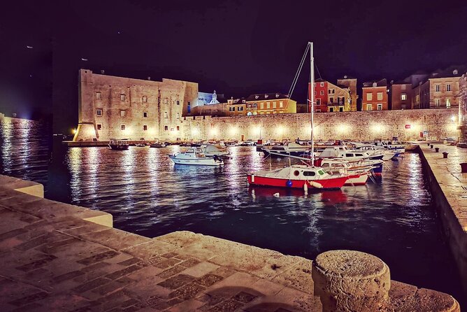 Dubrovnik By Night Walking Tour - Franciscan Church and Monastery: Stradun, Water Stories, and Old Pharmacy Clues