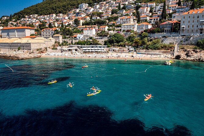 Dubrovnik Kayak Rental on Banje Beach - Why Banje Beach is such a smart launch point for Old Town views