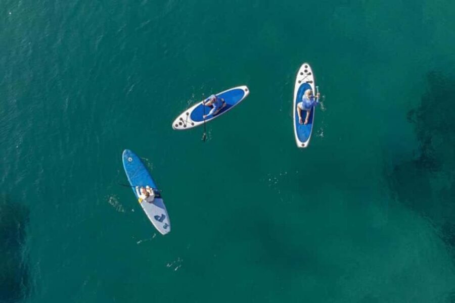 Dubrovnik: Paddleboarding & Snorkeling around Lokrum island - What happens before you paddle (safety, vest, dry bag)