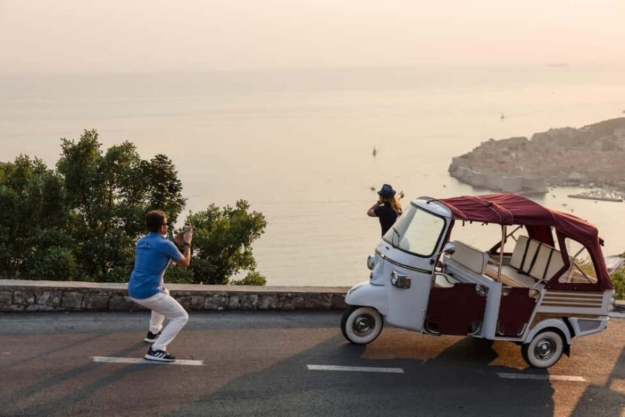 Dubrovnik: Piaggio Ape Callesino Private Tour - The viewpoint stop: where your photos suddenly look like postcards