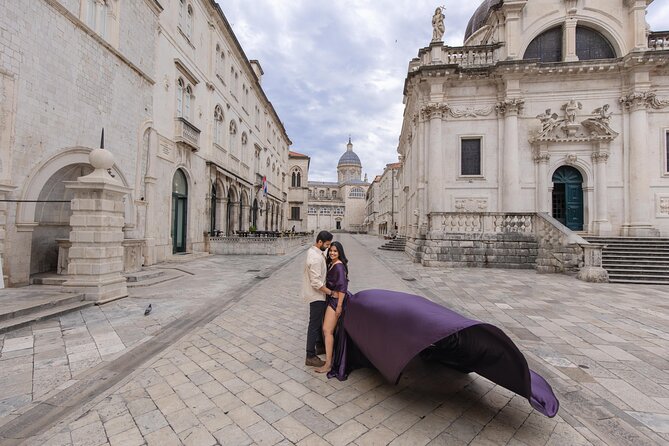 Dubrovnik: Private Flying Dress Photoshoot Experience - Minceta Fortress: viewpoint energy for your opening set