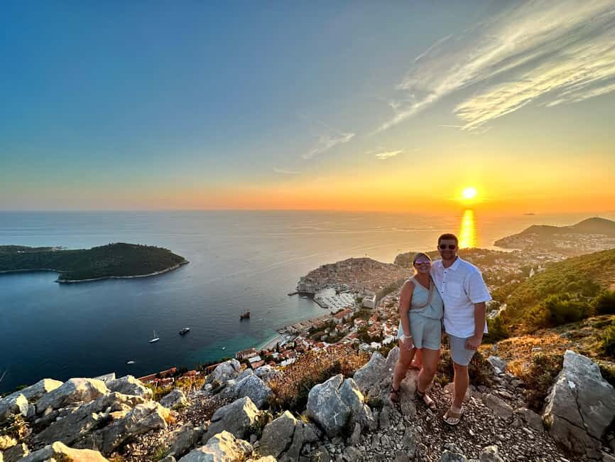 Dubrovnik Sunset Mountain Tour With Wine - Pickup, AC Comfort, and a Small Group for Easy Photos