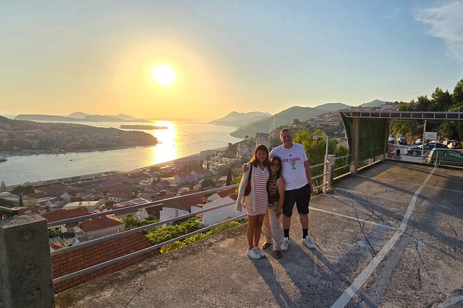 Dubrovnik Sunset Tour with Scenic Views and Local Wine - Hotel Adria viewpoint: where the Elaphiti Islands show up