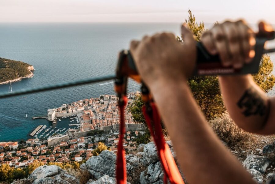 Dubrovnik: Sunset Zip Line Experience Followed by Wine - Panoramic drive to Srđ Hill and the safety briefing that matters